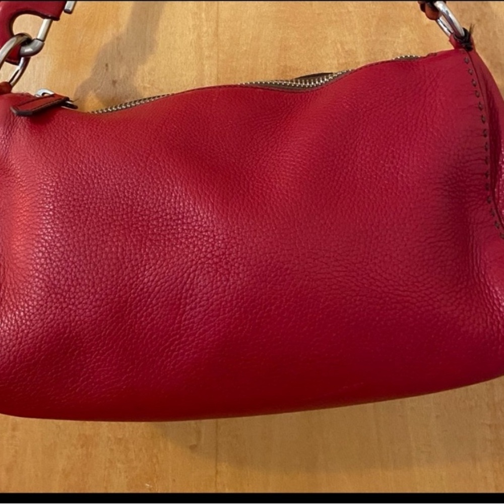 Red vintage Prada bag